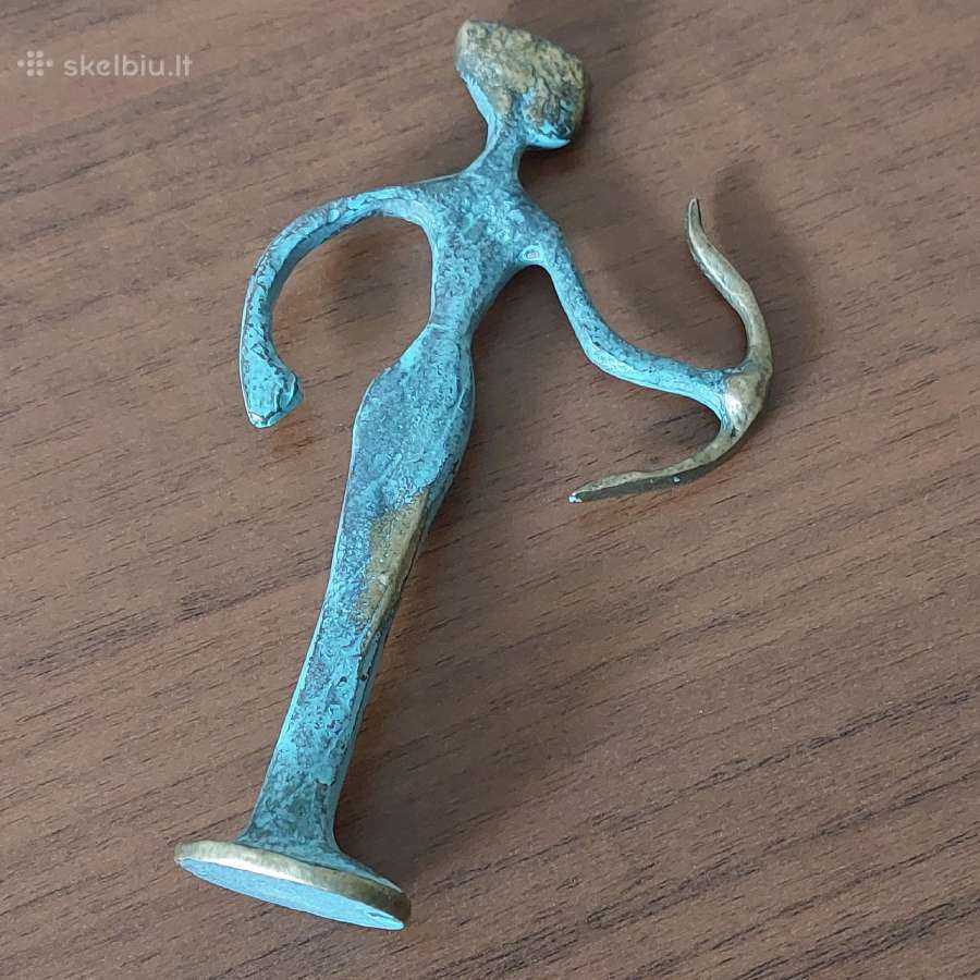 Žalvarinė statulėlė Artemidė - Medžioklės deivė - nuotraukos Nr. 16