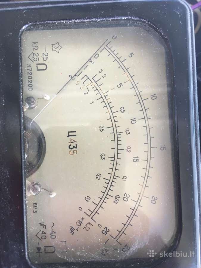 Senovinis odometras multimetras - nuotraukos Nr. 13