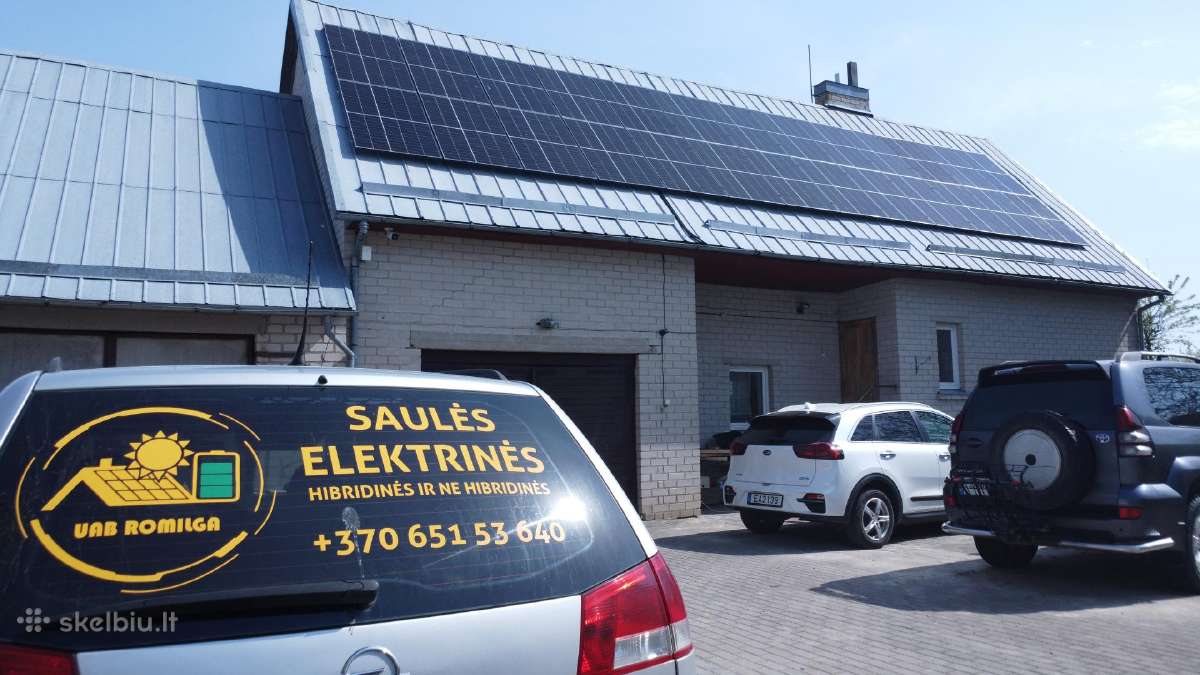 Saulės elektrinių Įrangos pardavimas ir montavimas - nuotraukos Nr. 2
