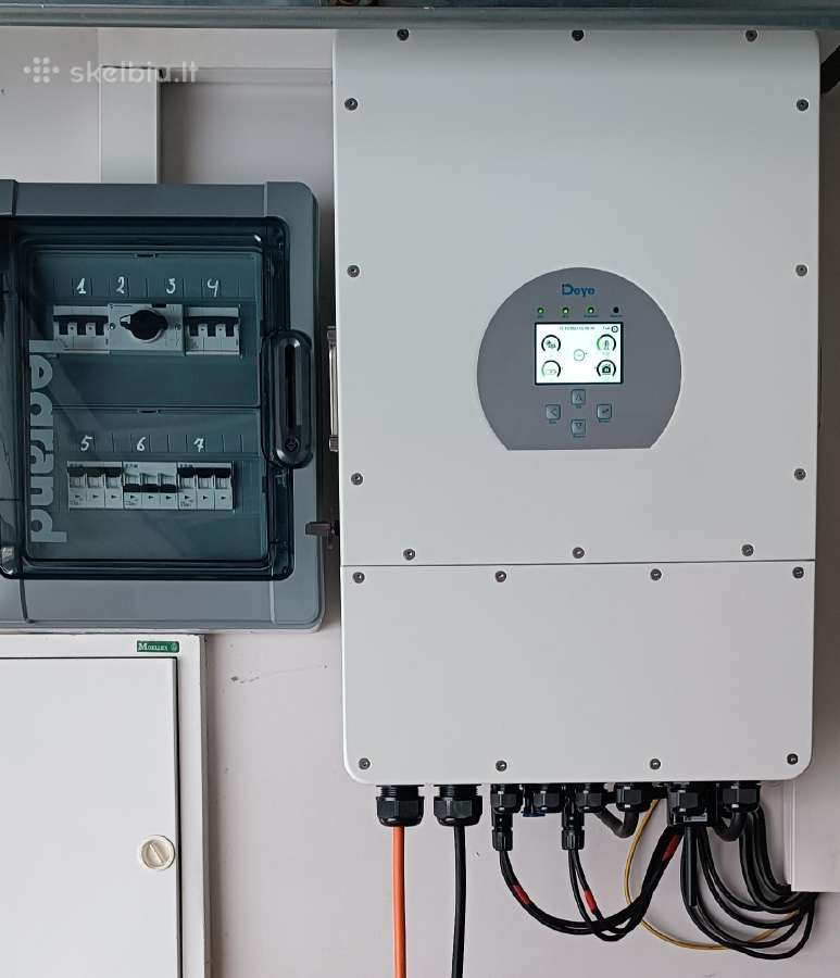 Saulės elektrinių Įrangos pardavimas ir montavimas - nuotraukos Nr. 27