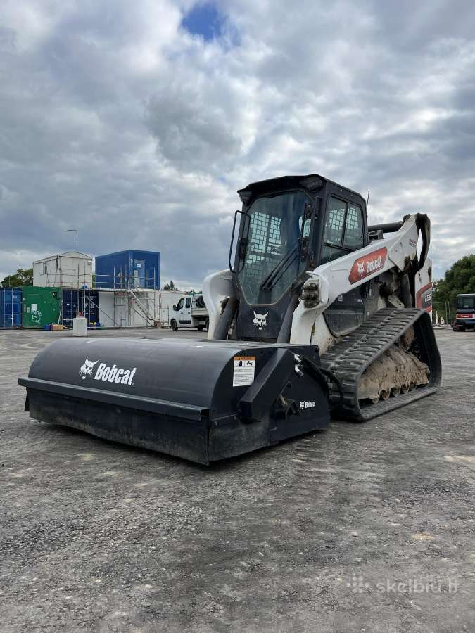 Vikšrinis Bobcat T-76 nuoma su operatoriumi 24/7 - nuotraukos Nr. 3