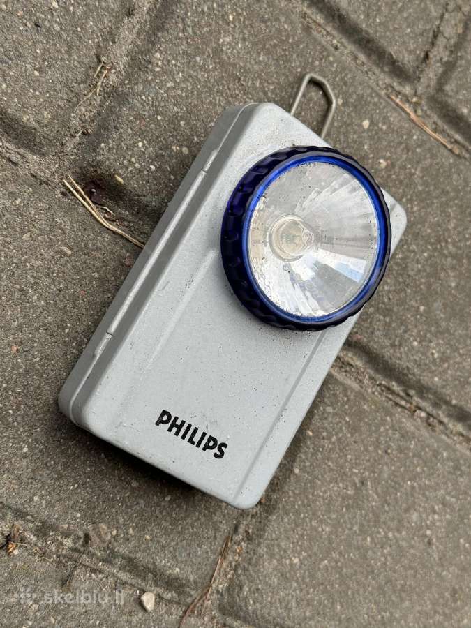 Rankinis prožektorius Philips su “bonusu
