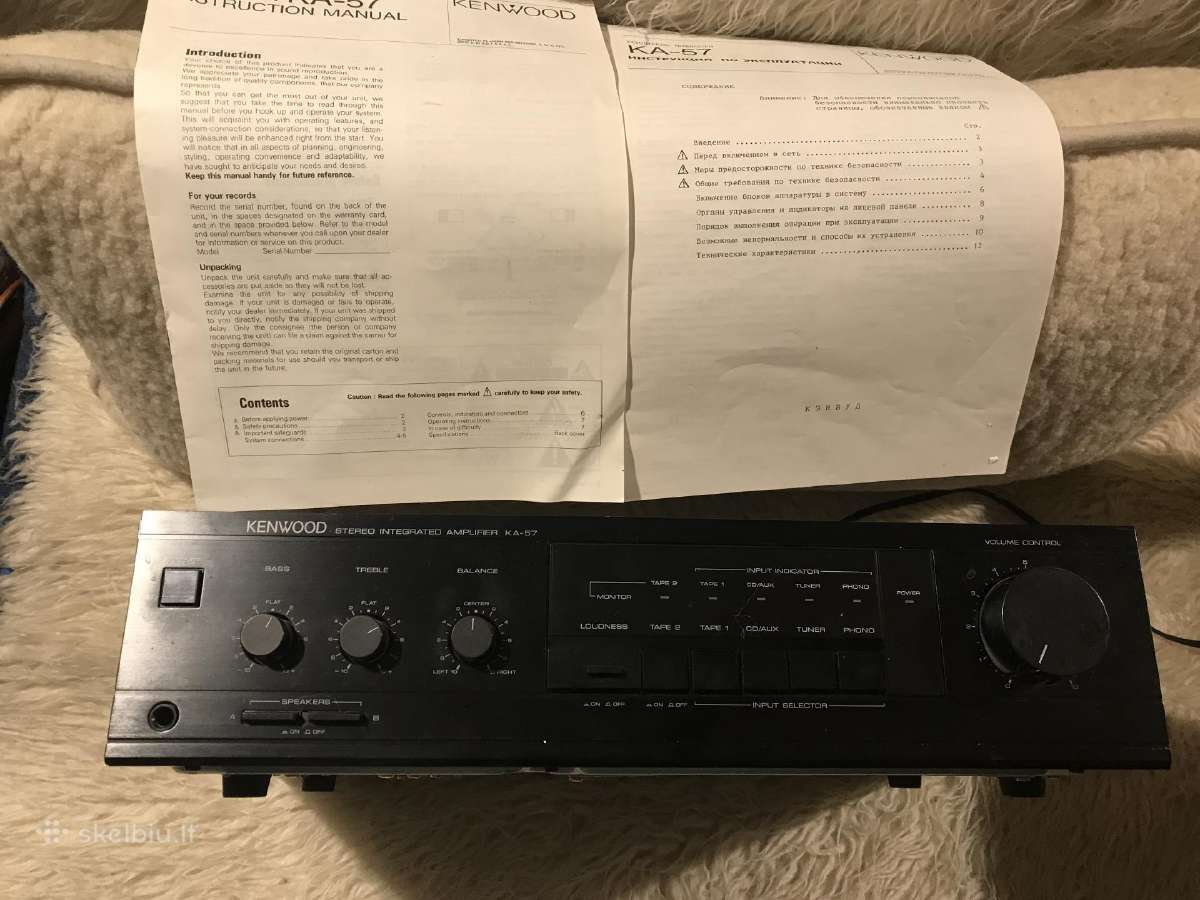 Kenwood Ka-57 - nuotraukos Nr. 4