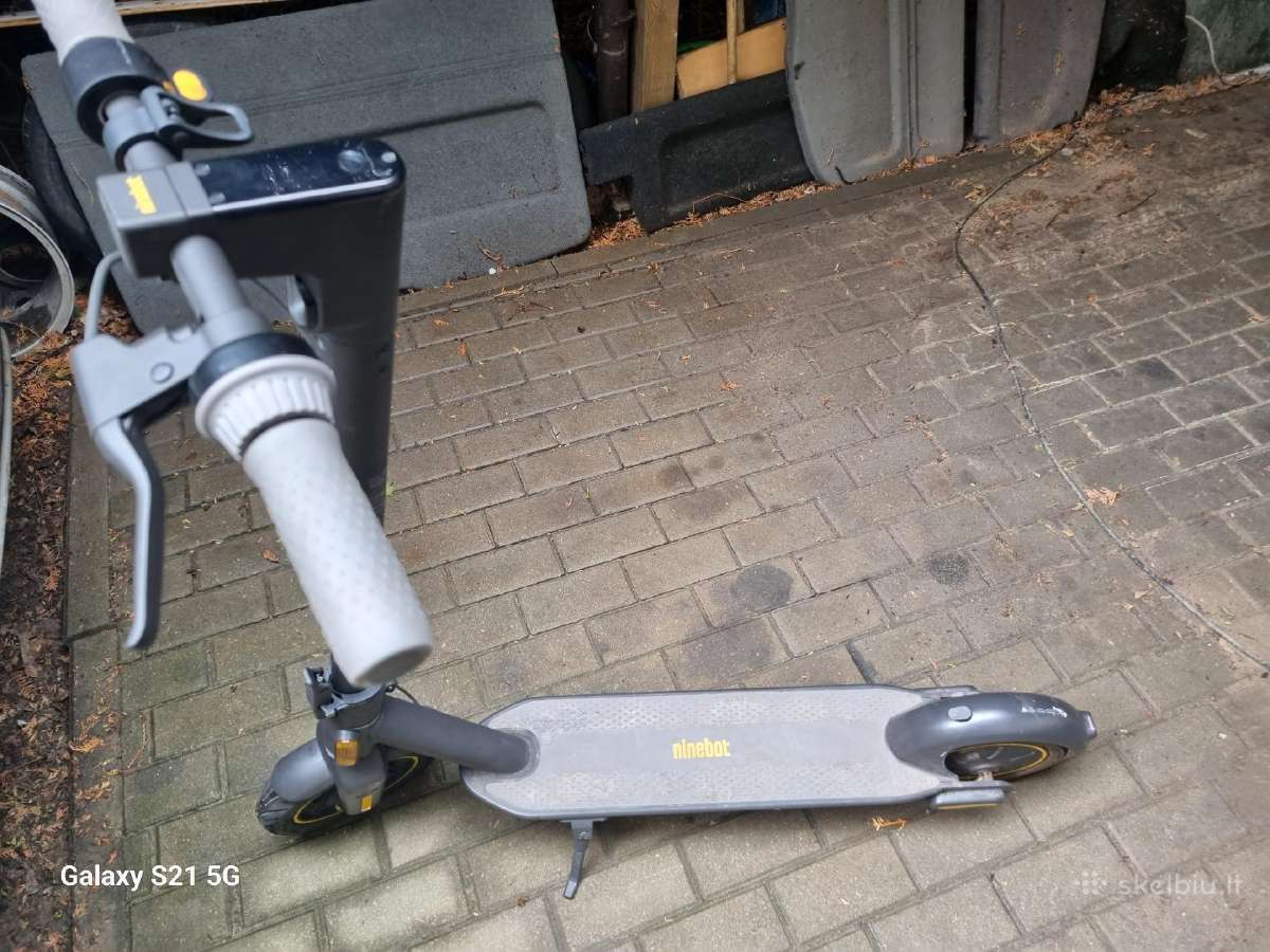Ninebot city mazai naudotas pirktas uz 290 - nuotraukos Nr. 3
