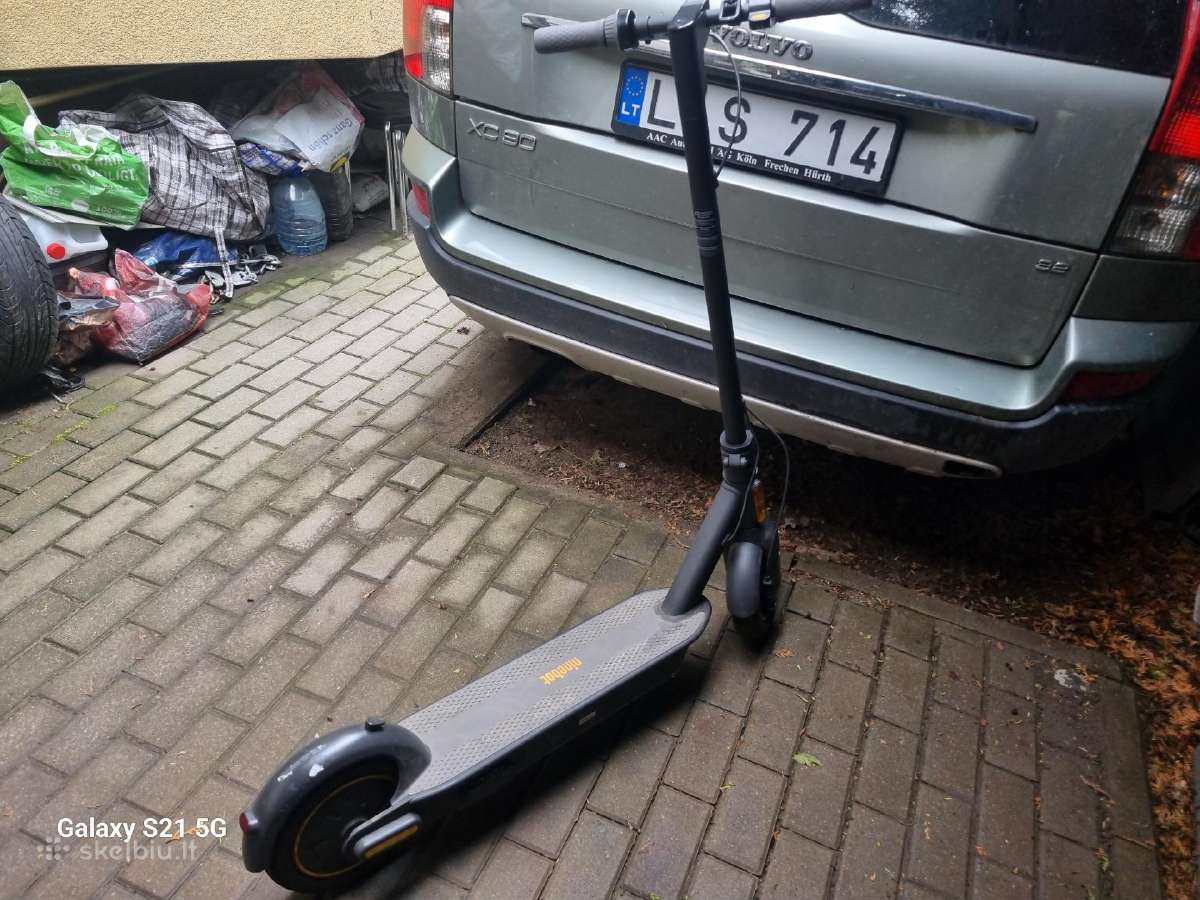 Ninebot city mazai naudotas pirktas uz 290 - nuotraukos Nr. 5