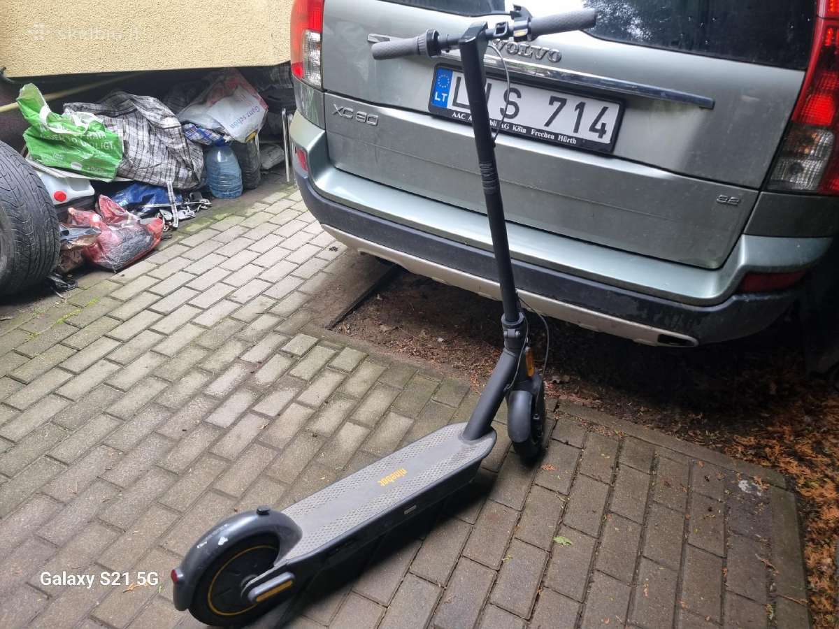 Ninebot city mazai naudotas pirktas uz 290 - nuotraukos Nr. 6