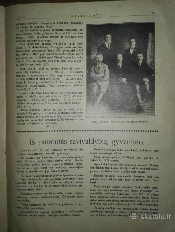 1271. Savivaldybė antikvarinis-kolekcinis laikrašt - nuotraukos Nr. 5