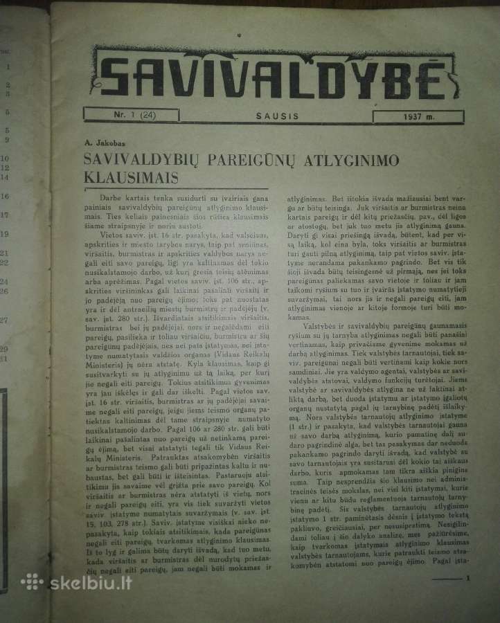 1271. Savivaldybė antikvarinis-kolekcinis laikrašt - nuotraukos Nr. 7
