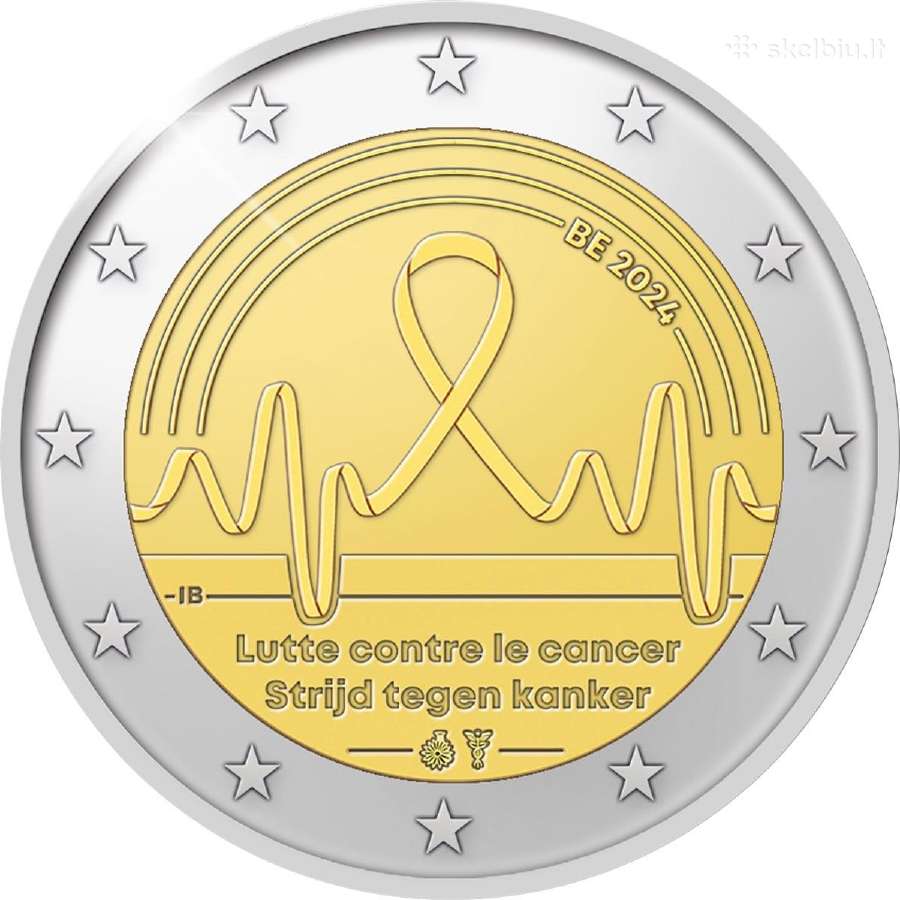 2 eurų Belgijos Unc proginės monetos - nuotraukos Nr. 3