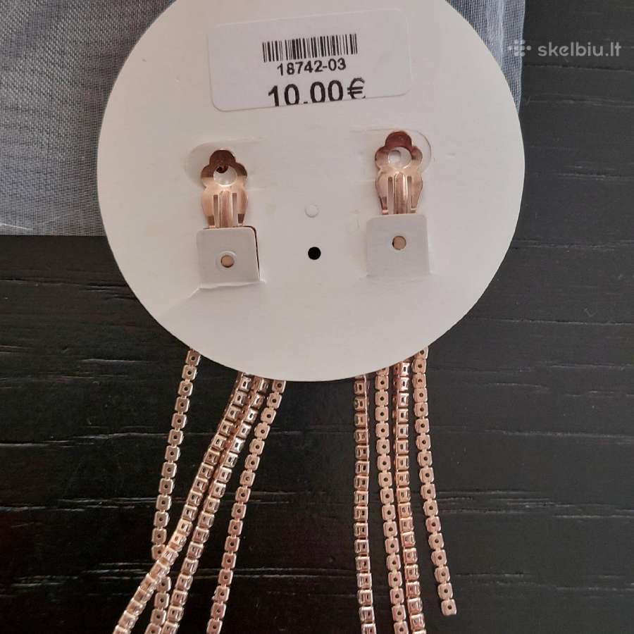 Ilgi klipsai ausims Fashion Zone, nauji - nuotraukos Nr. 5