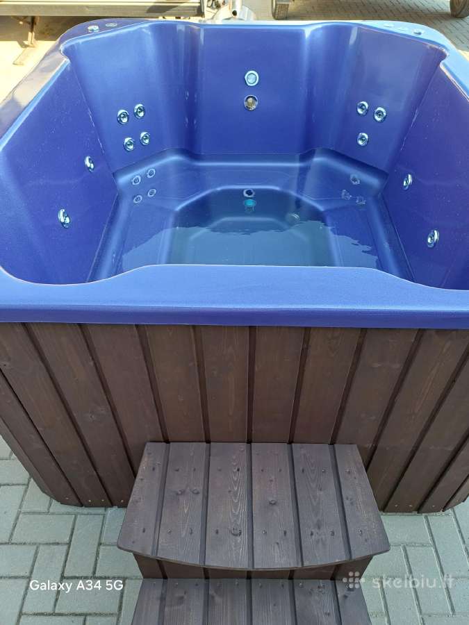 Kvadratinis kubilas, jacuzzi, keturkampas kubilas - nuotraukos Nr. 4