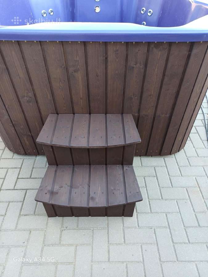 Kvadratinis kubilas, jacuzzi, keturkampas kubilas - nuotraukos Nr. 12