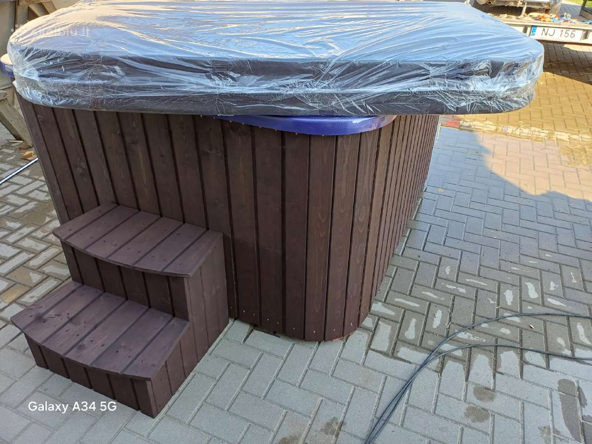 Kvadratinis kubilas, jacuzzi, keturkampas kubilas - nuotraukos Nr. 13