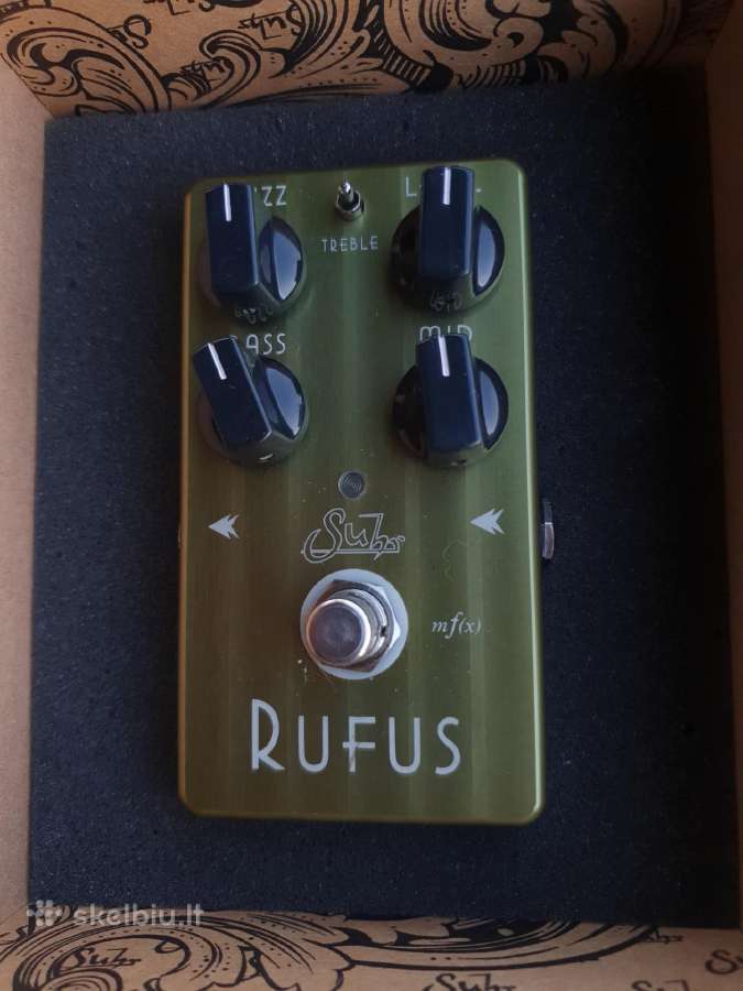 Suhr Rufus fuzz pedalas