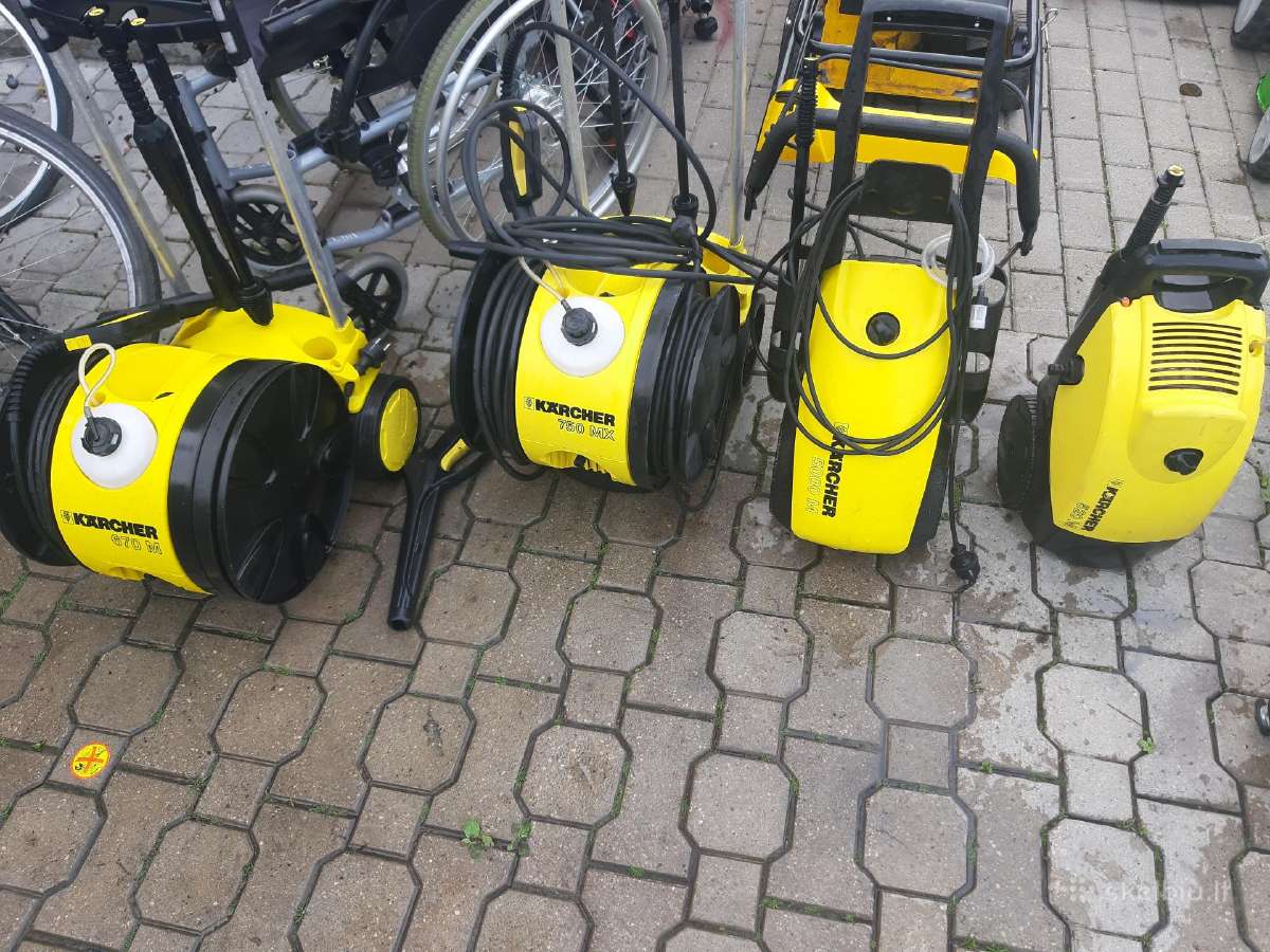 Auksto slegio plovyklos karcher ir ju priedai