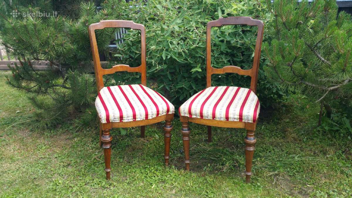 Senos antikvarinės medinės kėdės 2vnt. už 50€ - nuotraukos Nr. 11