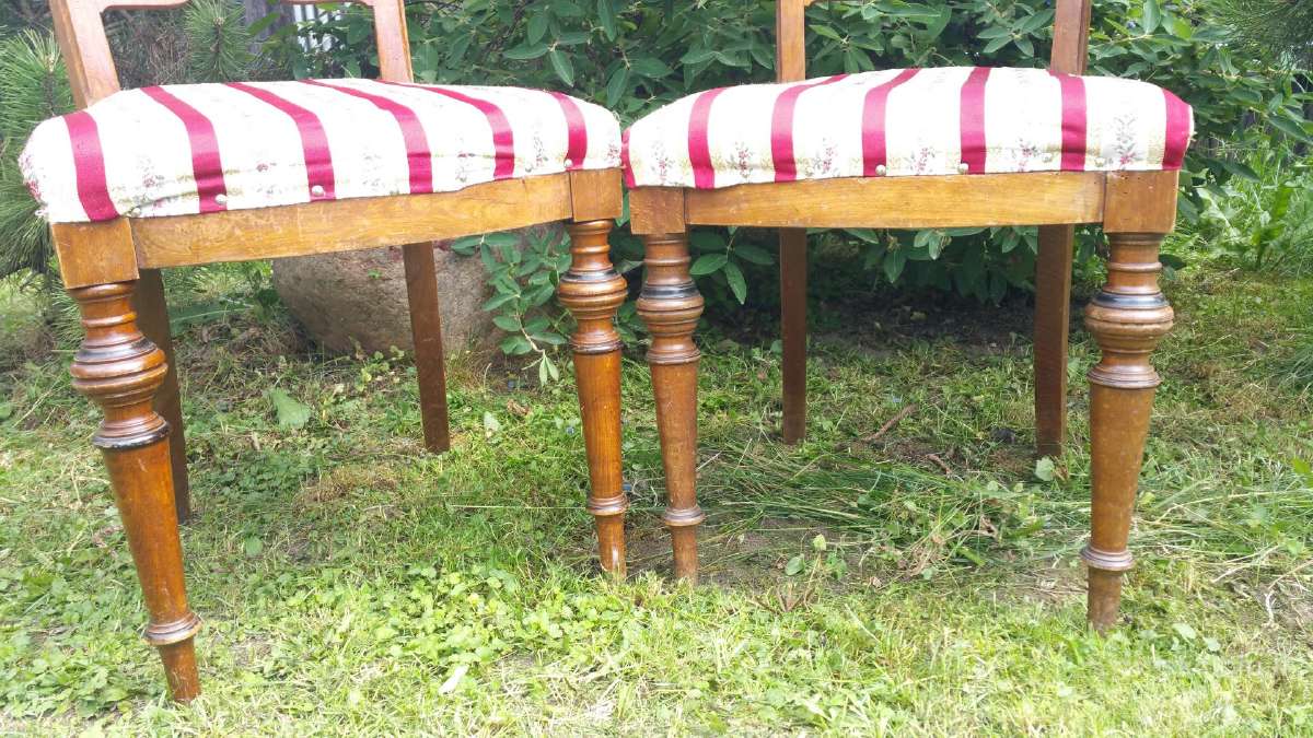 Senos antikvarinės medinės kėdės 2vnt. už 50€ - nuotraukos Nr. 10