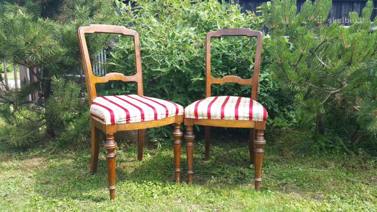 Senos antikvarinės medinės kėdės 2vnt. už 50€