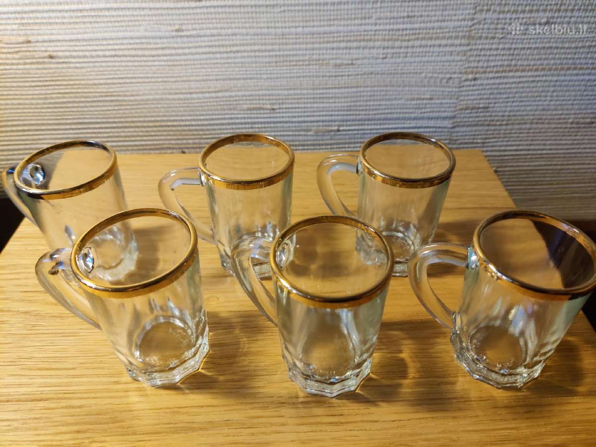 Stikliukai - espresso stiklinaitės (6 vnt.) - nuotraukos Nr. 2