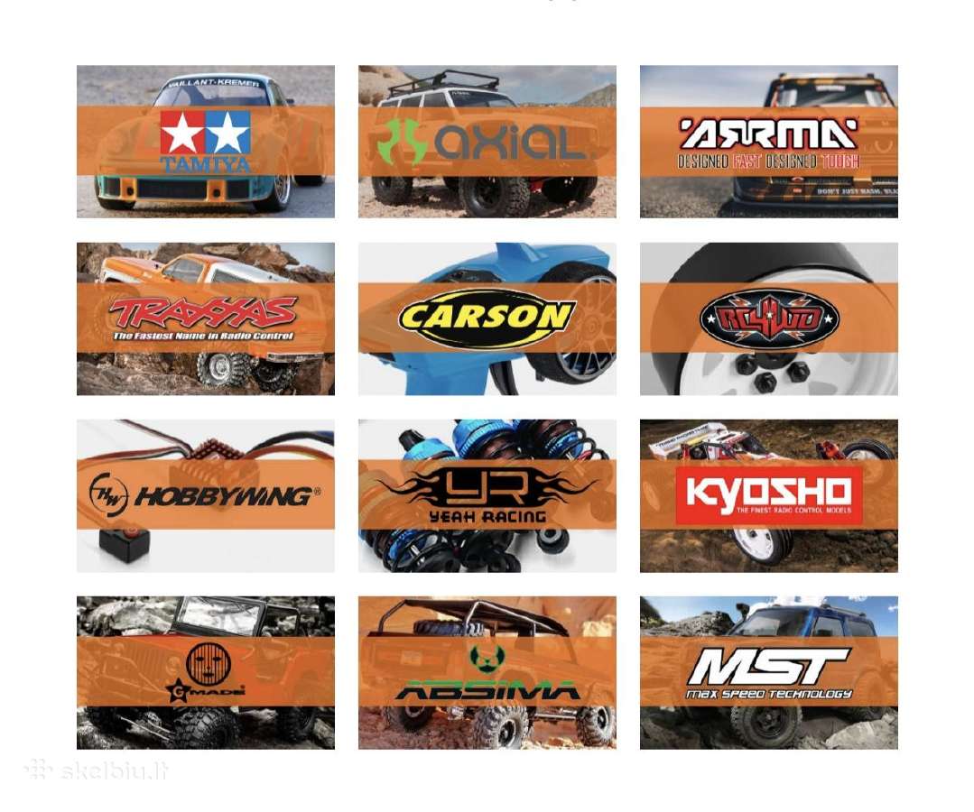 RC automodeliai