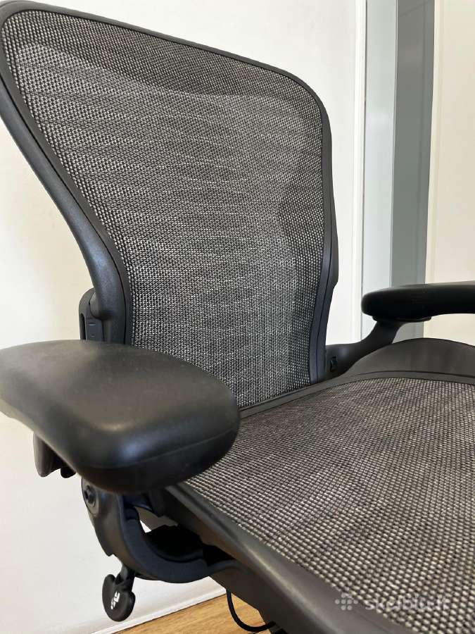 Herman Miller Aeron Full Option Tuxedo - nuotraukos Nr. 2