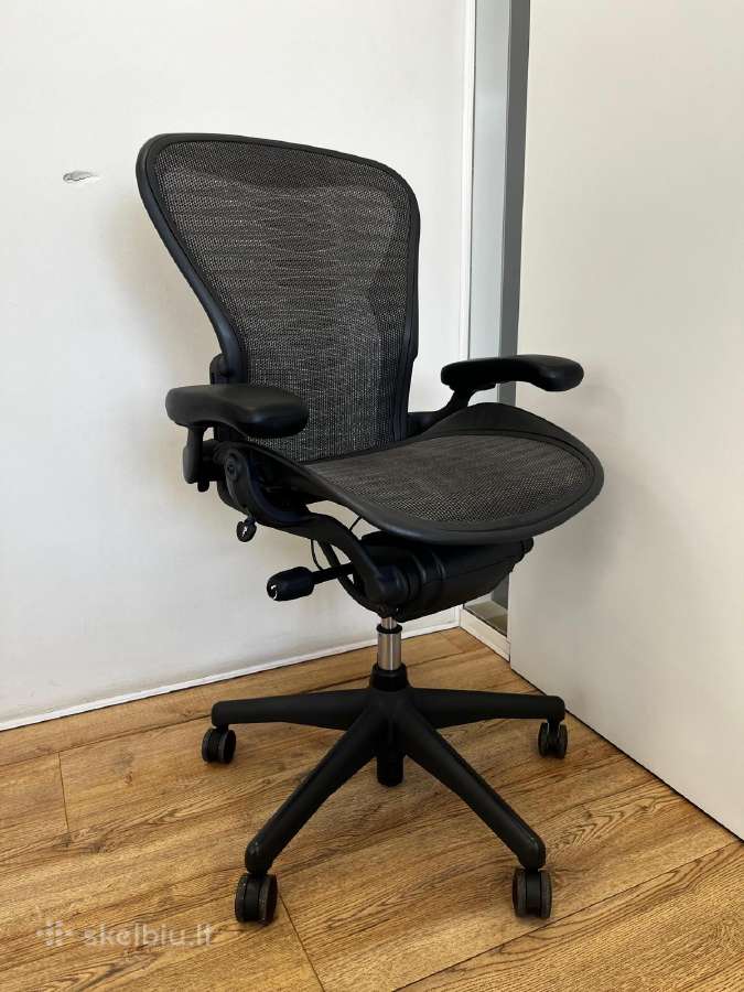 Herman Miller Aeron Full Option Tuxedo - nuotraukos Nr. 3