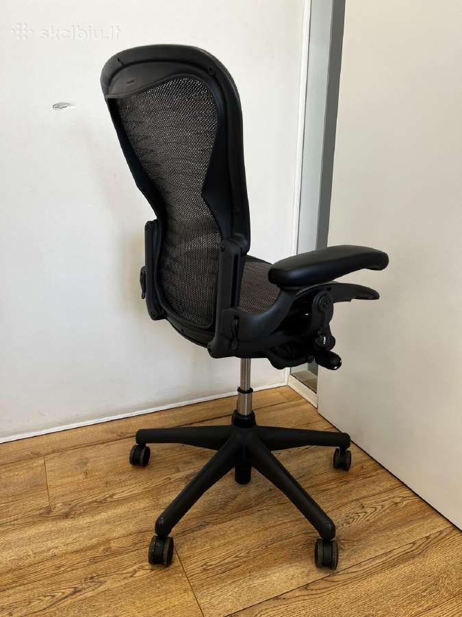 Herman Miller Aeron Full Option Tuxedo - nuotraukos Nr. 5