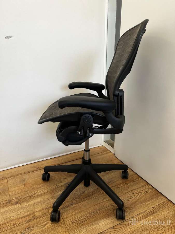 Herman Miller Aeron Full Option Tuxedo - nuotraukos Nr. 8