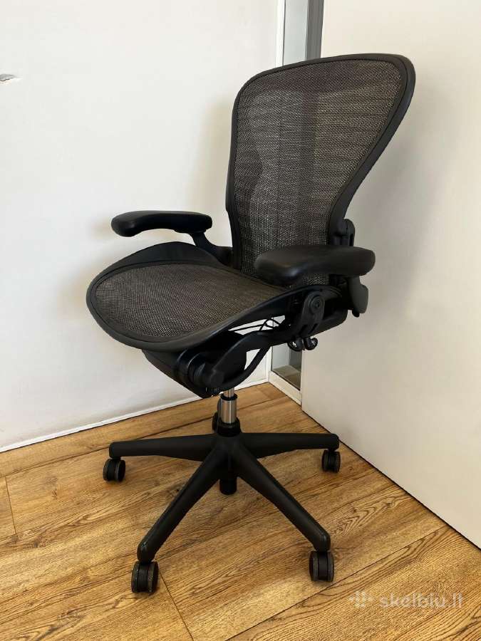 Herman Miller Aeron Full Option Tuxedo - nuotraukos Nr. 9