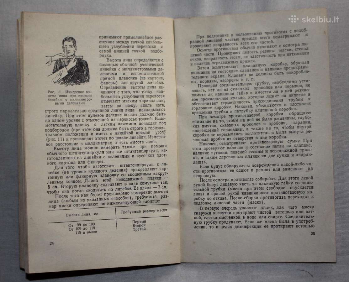 Individuali priešcheminė apsauga knyga 1958 m. - nuotraukos Nr. 8