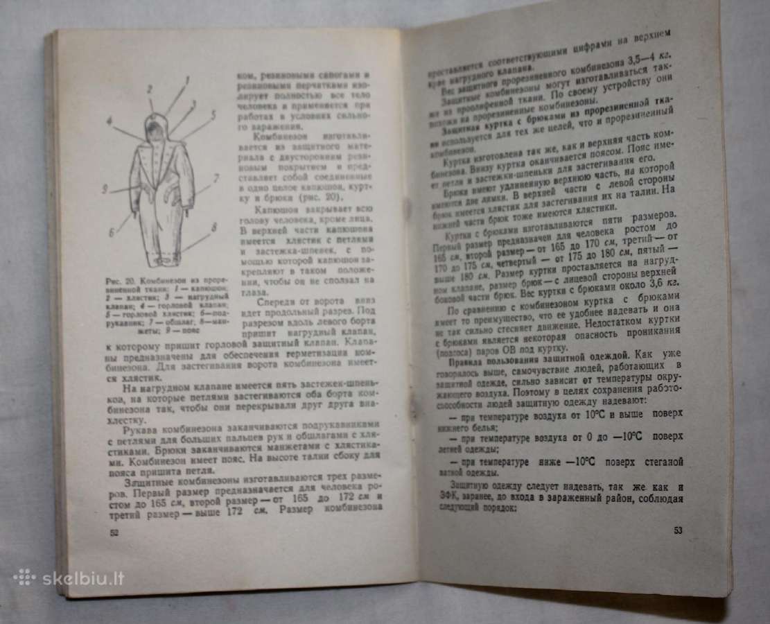 Individuali priešcheminė apsauga knyga 1958 m. - nuotraukos Nr. 10