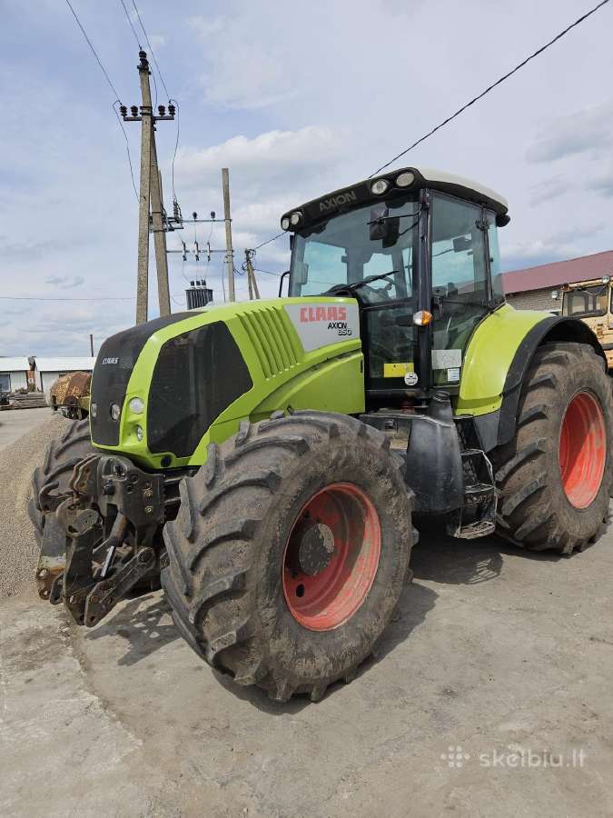 Traktorius Claas Axion 850 Ardomas Dalimis
