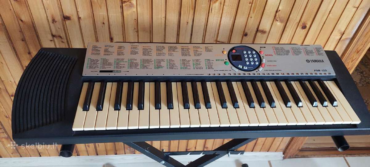 Muzikos instrumentas Yamaha Psr-125