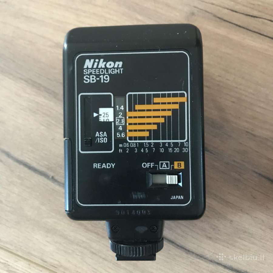 Nikon SB-19 speedlight - nuotraukos Nr. 2