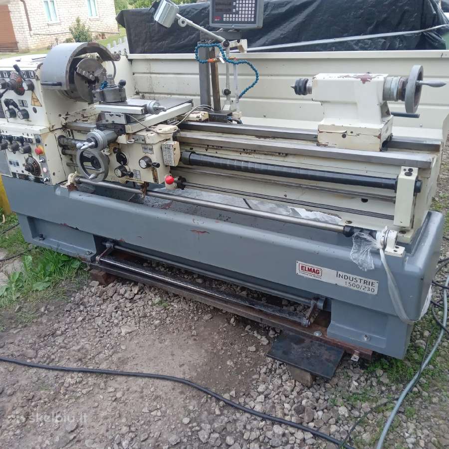 Metalo tekinimo stakles Elmag 1500x230