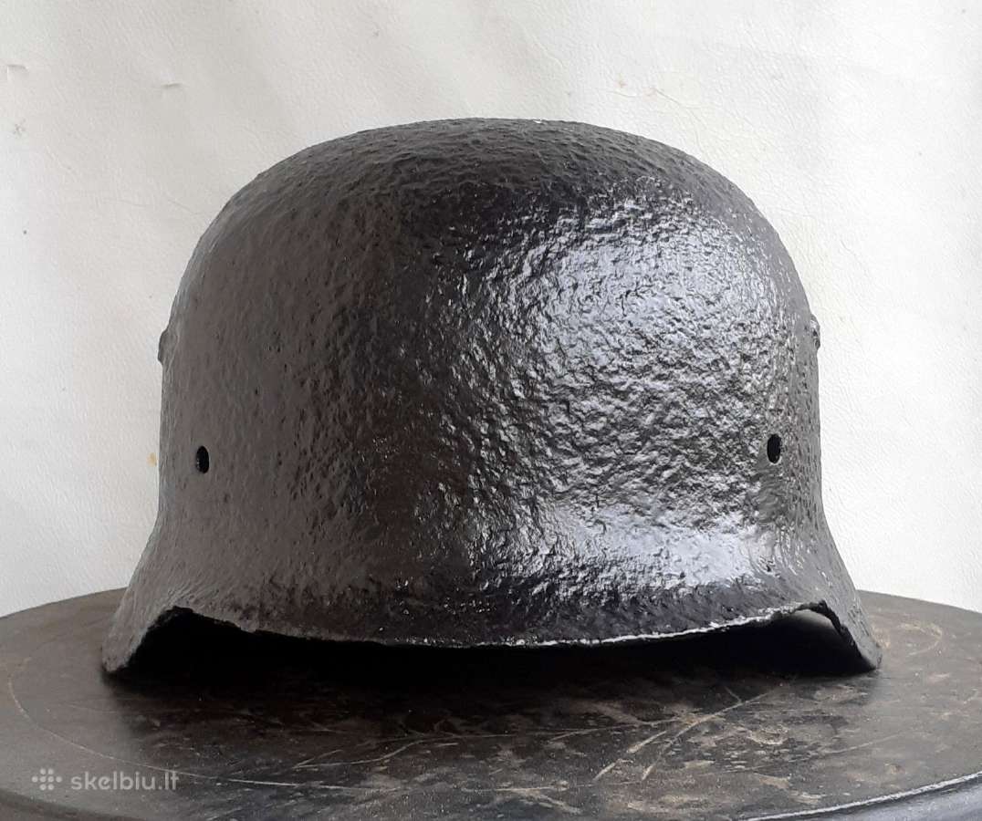 Originalūs Vokiški šalmas ir 1943m metalinis bakas - nuotraukos Nr. 8