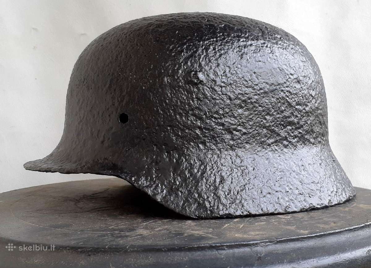 Originalūs Vokiški šalmas ir 1943m metalinis bakas - nuotraukos Nr. 9