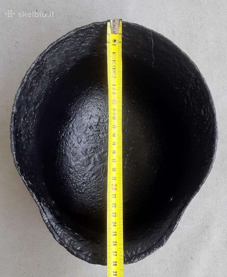 Originalūs Vokiški šalmas ir 1943m metalinis bakas - nuotraukos Nr. 14