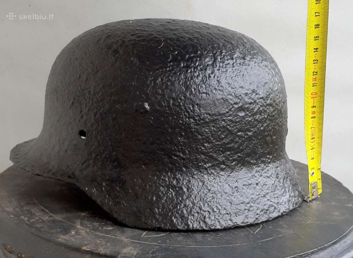 Originalūs Vokiški šalmas ir 1943m metalinis bakas - nuotraukos Nr. 16