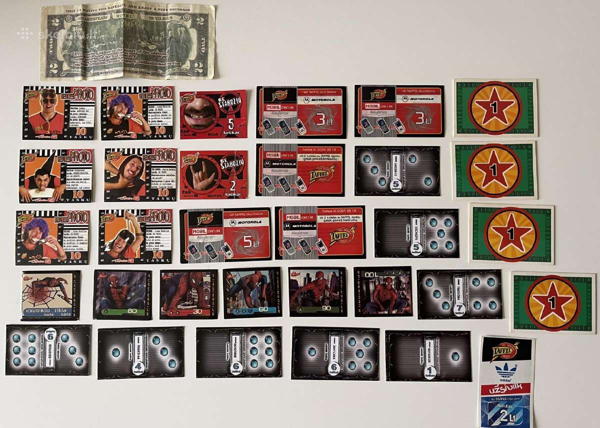 Senos korteles is Cipsu Nostalgija 36vnt 2003-2004