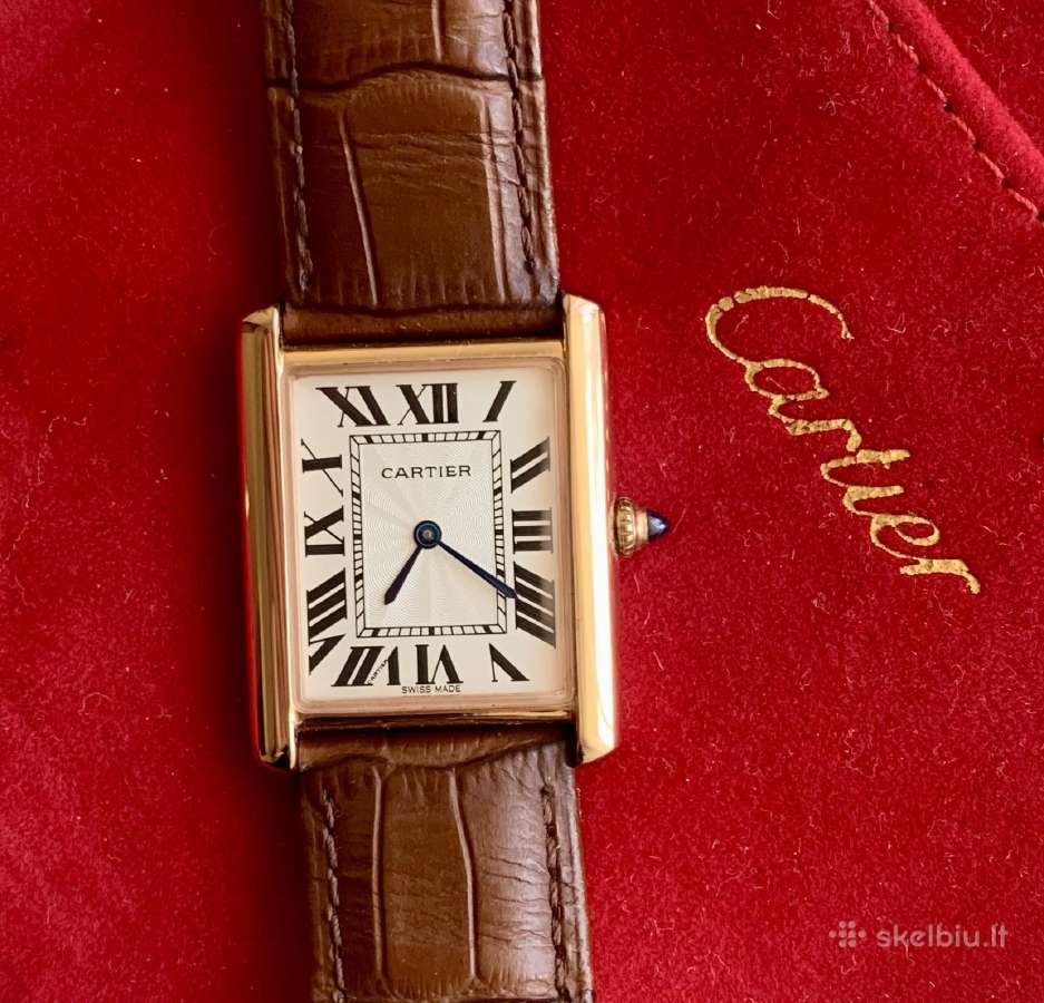 Laikrodis Cartier Tank - Skelbiu.lt