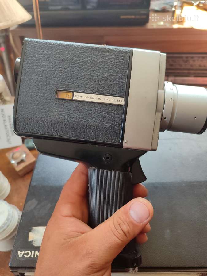 Sena filmavimo kamera konica - nuotraukos Nr. 10