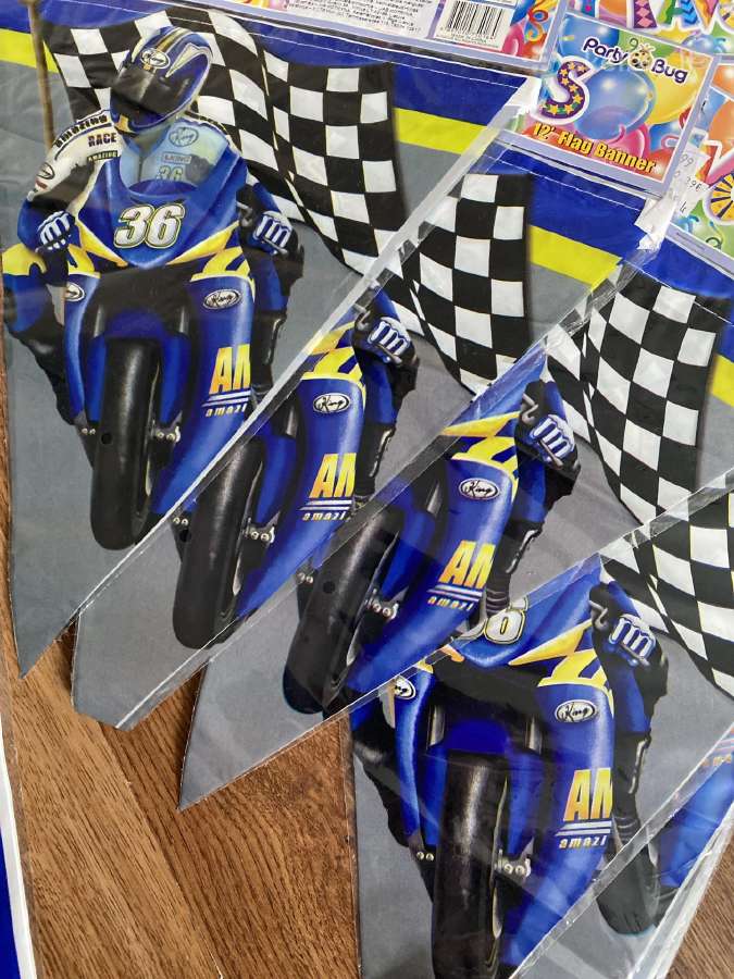 Motociklo fano gimtadienio atributika - nuotraukos Nr. 5
