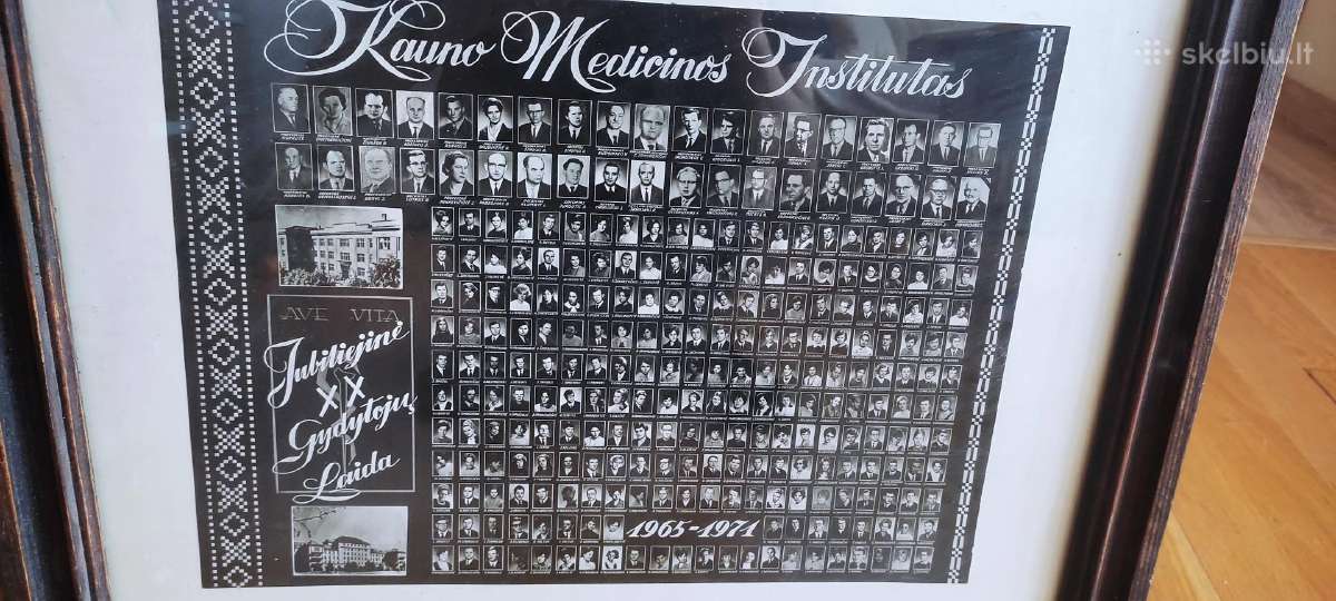 Kauno medicinos instituto XX laidos koliažas - nuotraukos Nr. 2