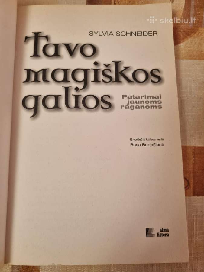 Patarimai jaunoms raganoms - nuotraukos Nr. 2