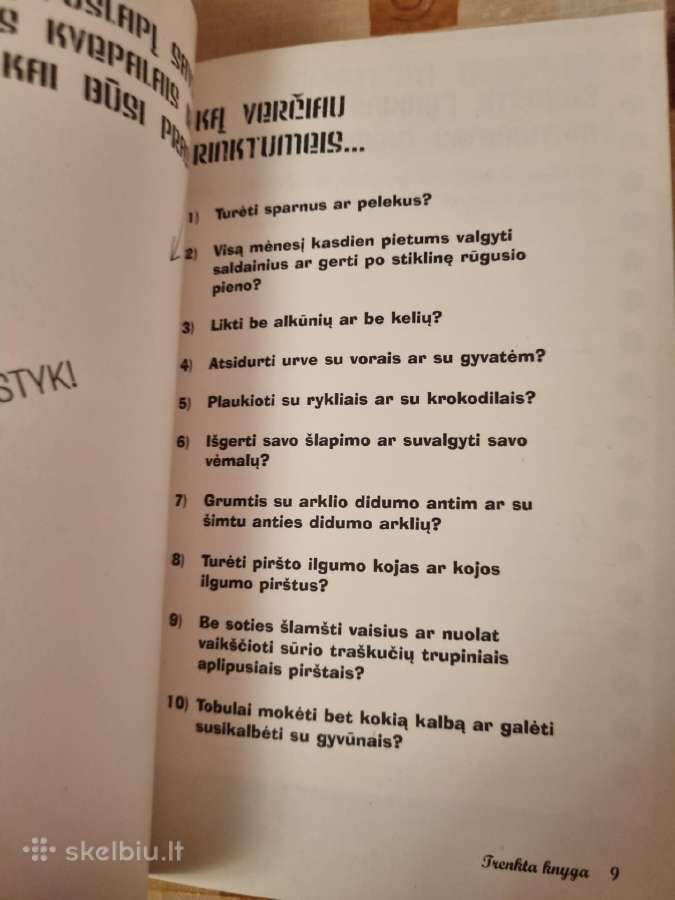 Trenkta knyga - nuotraukos Nr. 3