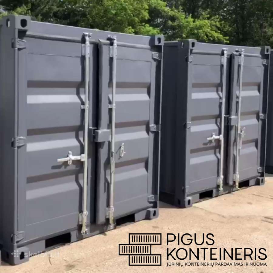 Konteineriai 6, 7, 8, 10 pėdų Jūrinis Konteineris - nuotraukos Nr. 3