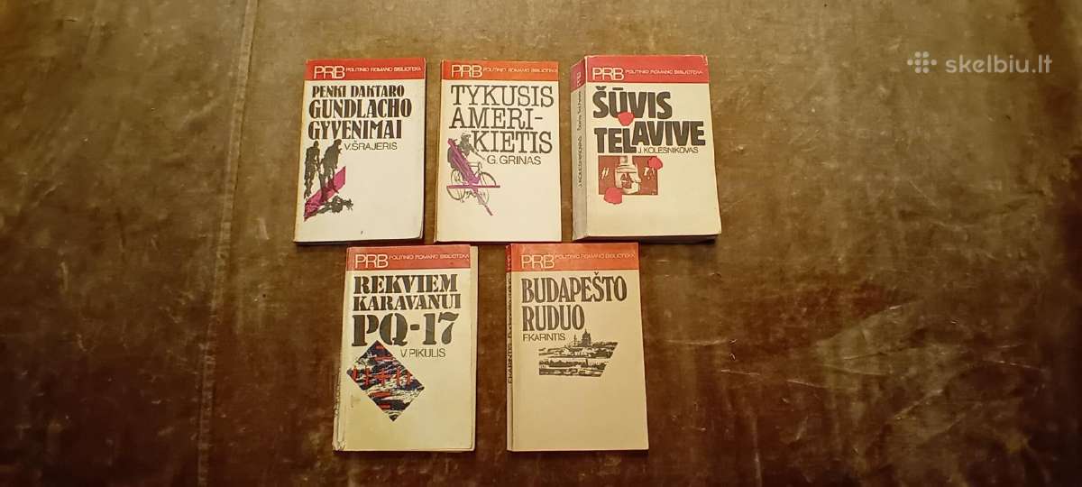 Knygos iš serijos "Politinio romano biblioteka"
