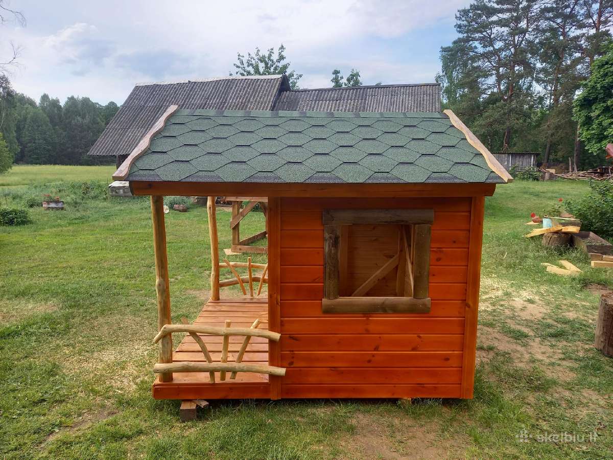 Vaikų žaidimo namelis/ aikštelė - nuotraukos Nr. 35