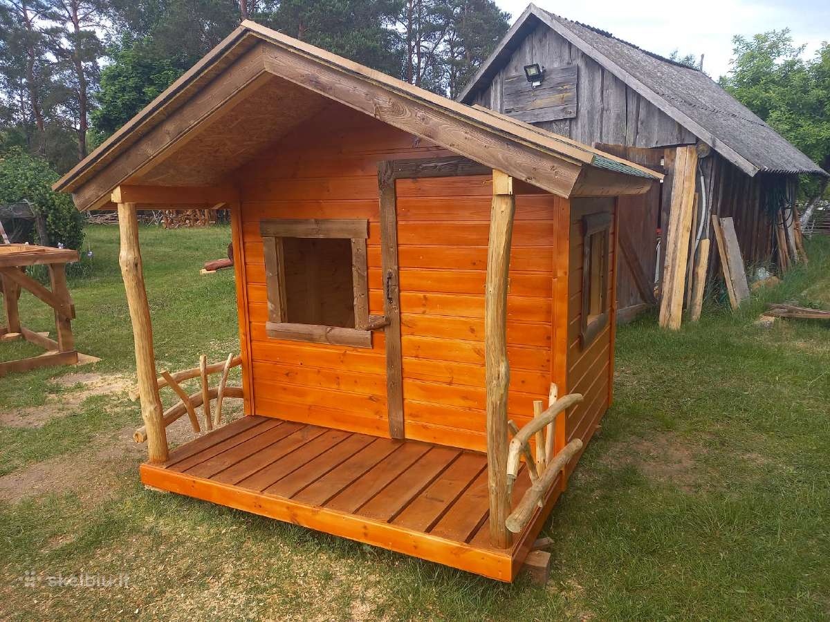 Vaikų žaidimo namelis/ aikštelė - nuotraukos Nr. 24